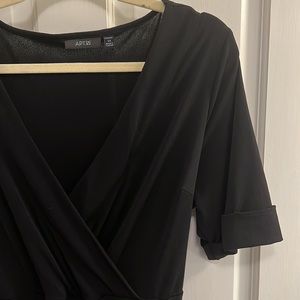 0X black dress - very flattering and comfy